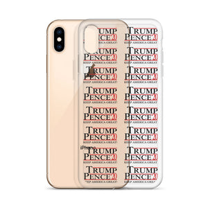 TRUMP PENCE 2020 KAG IPHONE CASE