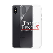 Load image into Gallery viewer, TRUMP PENCE 2020 IPHONE CASE