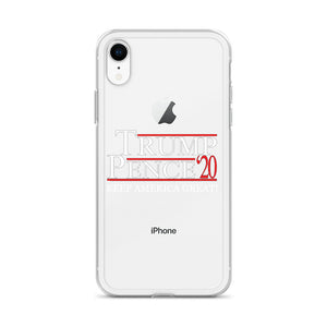 TRUMP PENCE 2020 IPHONE CASE