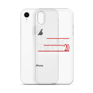 TRUMP PENCE 2020 IPHONE CASE