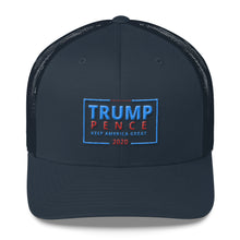 Load image into Gallery viewer, TRUMP PENCE KAG 2020 HAT