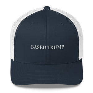 BASED TRUMP WHITE HAT