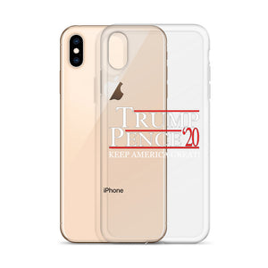 TRUMP PENCE 2020 IPHONE CASE