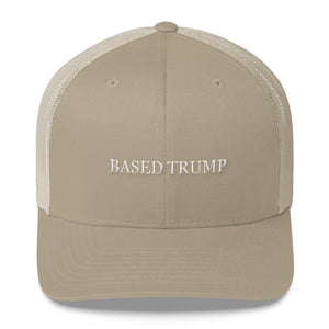 BASED TRUMP WHITE HAT