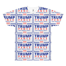 Load image into Gallery viewer, TRUMP PENCE 2020 ALL OVER SHIRT