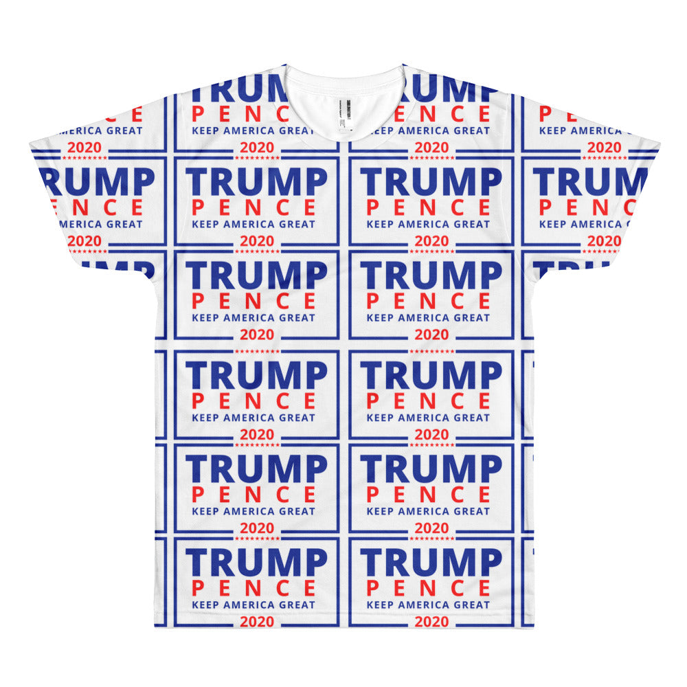 TRUMP PENCE 2020 ALL OVER SHIRT