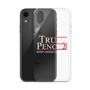 TRUMP PENCE 2020 IPHONE CASE