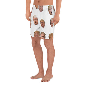 TRUMP FACE ALL OVER SHORTS