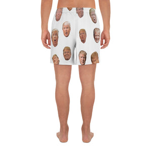 TRUMP FACE ALL OVER SHORTS