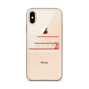 TRUMP PENCE 2020 IPHONE CASE