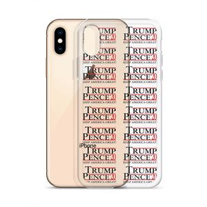 TRUMP PENCE 2020 KAG IPHONE CASE