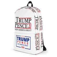 Load image into Gallery viewer, TRUMP PENCE 2020 BACKPACK