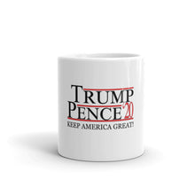 Load image into Gallery viewer, TRUMP PENCE 2020 COFFEE MUG