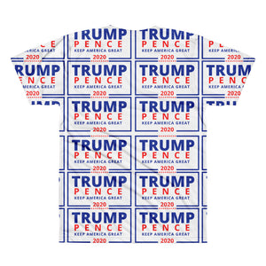 TRUMP PENCE 2020 ALL OVER SHIRT