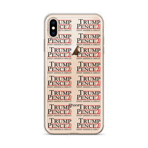 TRUMP PENCE 2020 KAG IPHONE CASE