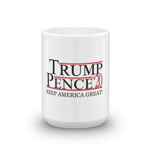 TRUMP PENCE 2020 COFFEE MUG