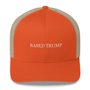 BASED TRUMP WHITE HAT