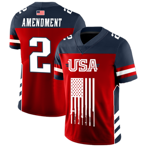 Team USA 2nd Amendment Football Jersey v2