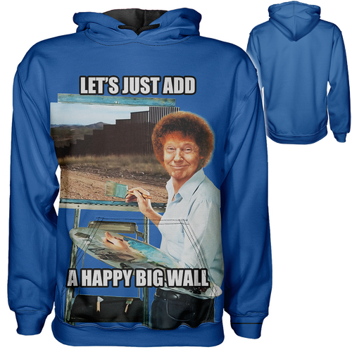 Trump Painter of the Wall Hoodie