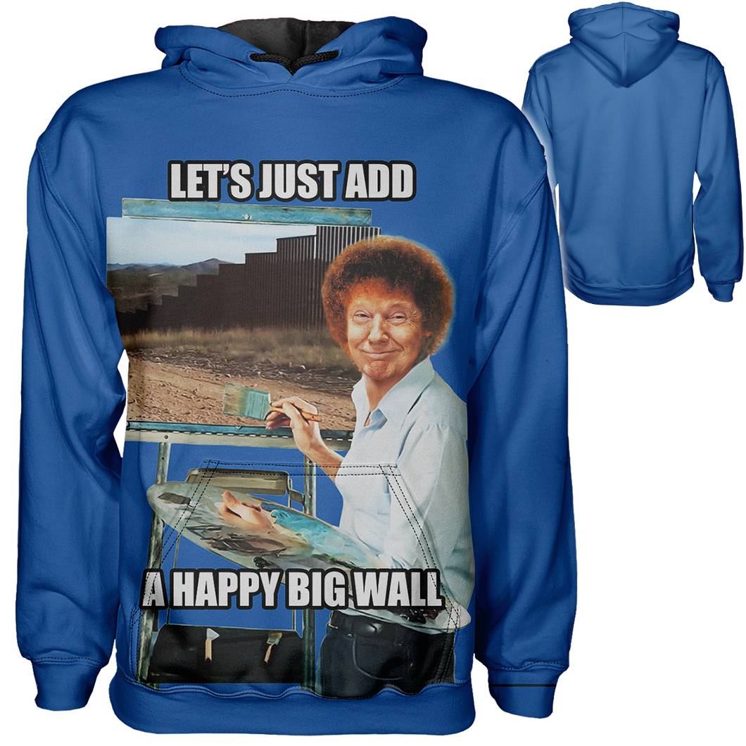 Trump Painter of the Wall Hoodie