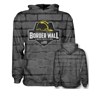 Border Wall Construction Hoodie