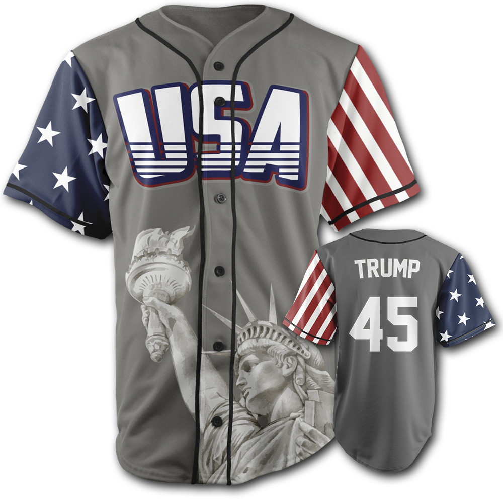 Trump 45 Baseball Jersey