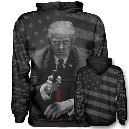 Pistol Totin' Potus Hoodie