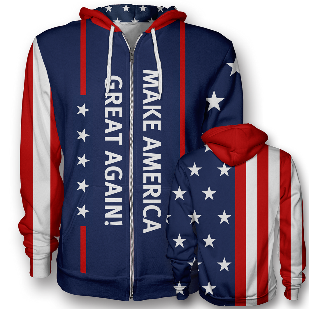 MAGA Zip Hoodie