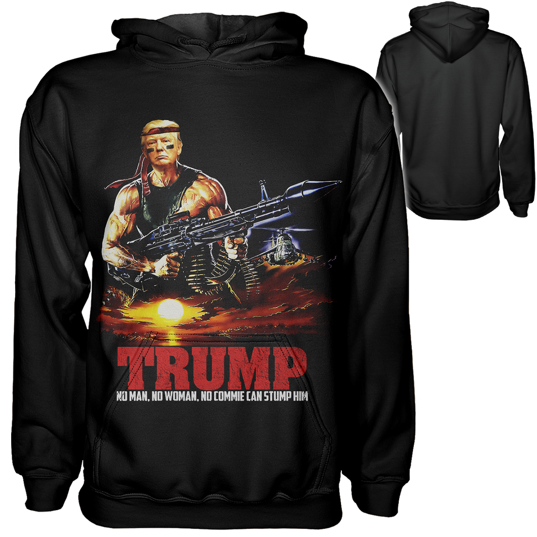 Trump Rambo Hoodie