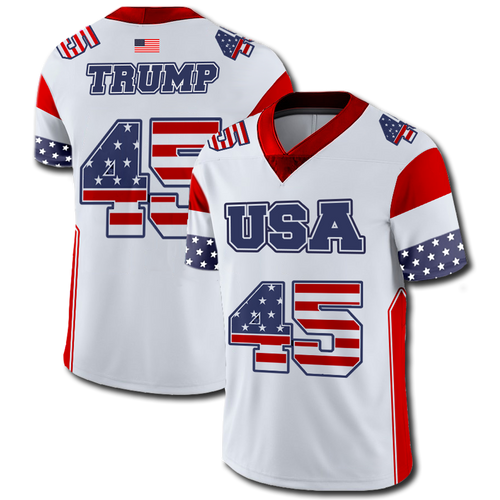 Trump #45 Football Jersey