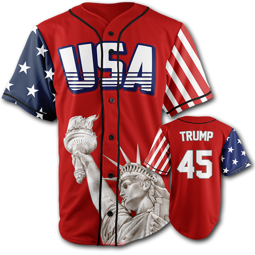 Trump 45 Baseball Jersey