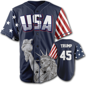 Trump 45 Baseball Jersey